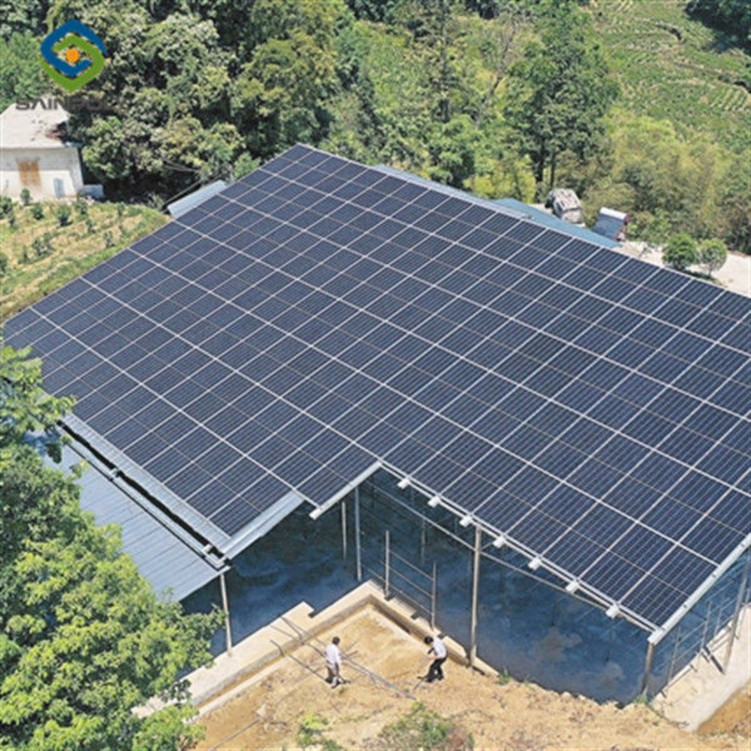 Agriculture Commercial Transparent Solar Panels Greenhouses Energy Saving