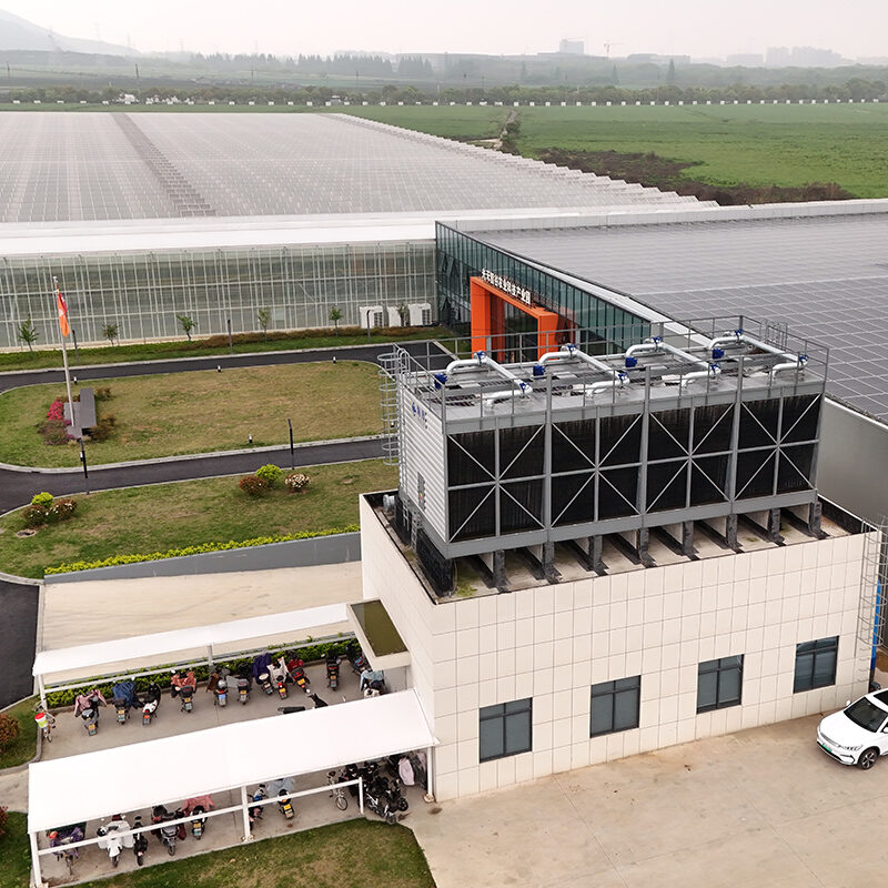 commercial Semi-closed greenhouse is suitable for large-scale planting under various harsh weather