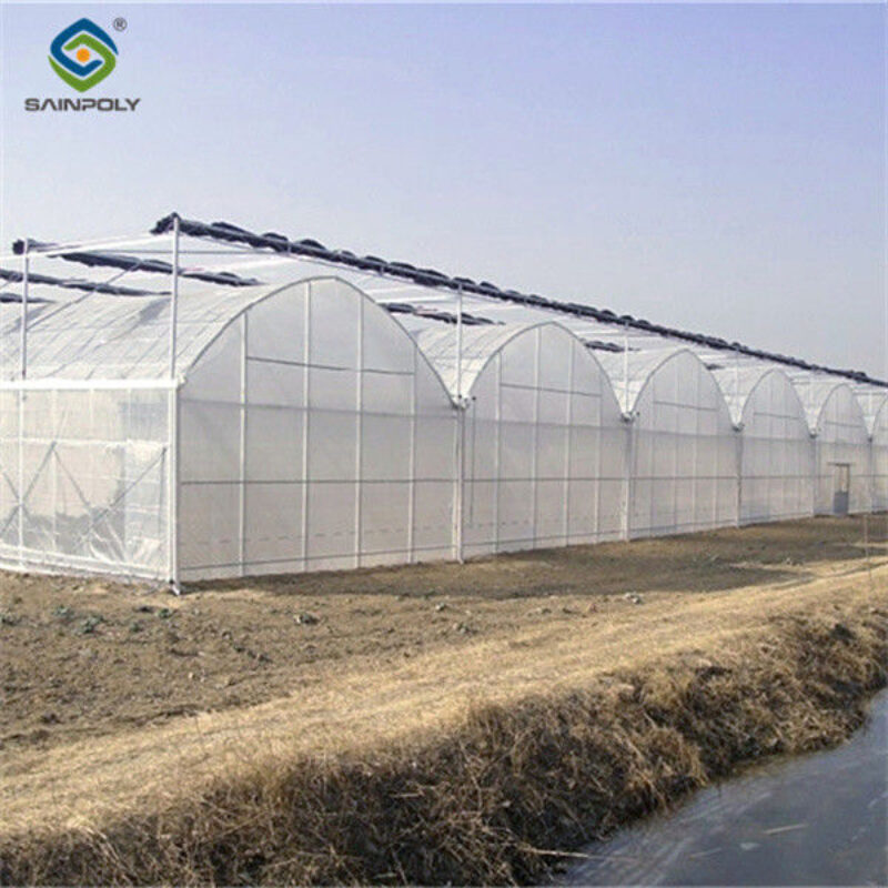 Computerized Control Agriculture Commercial Greenhouse Space Efficient