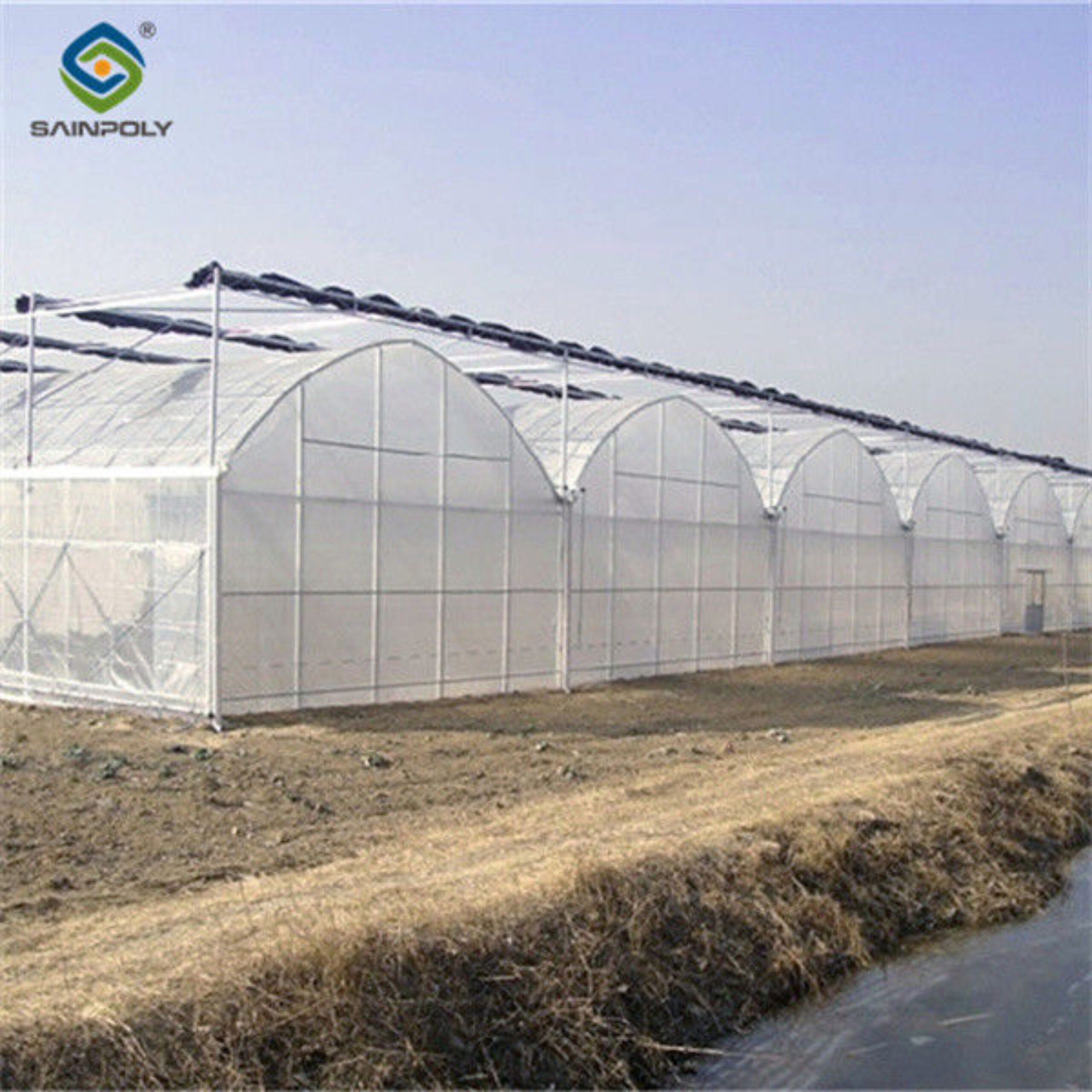 Computerized Control Agriculture Commercial Greenhouse Space Efficient