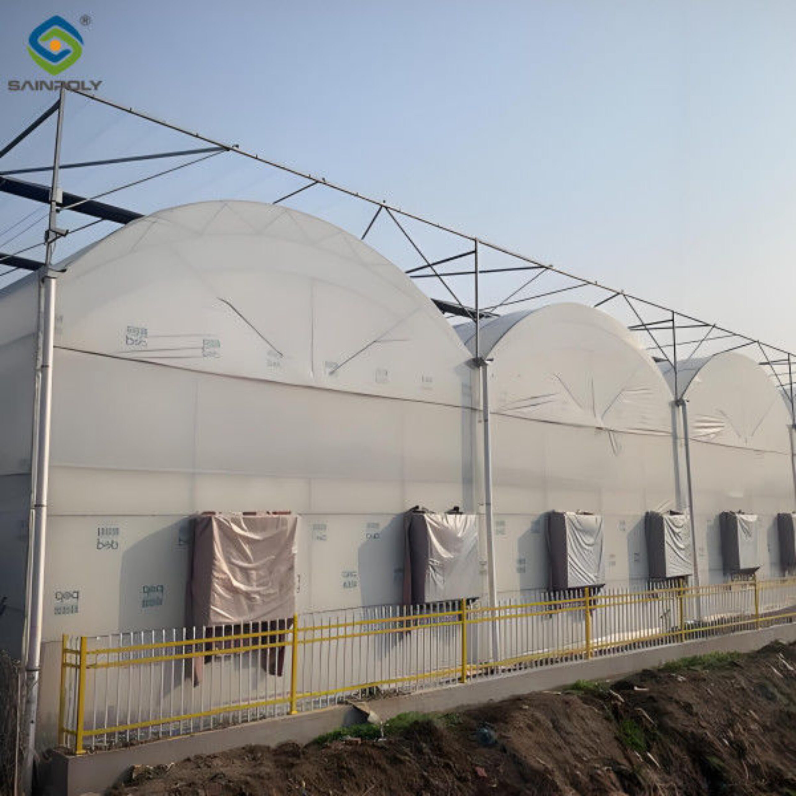 Customizable Multi Span Greenhouse For Tomato Plants Growing