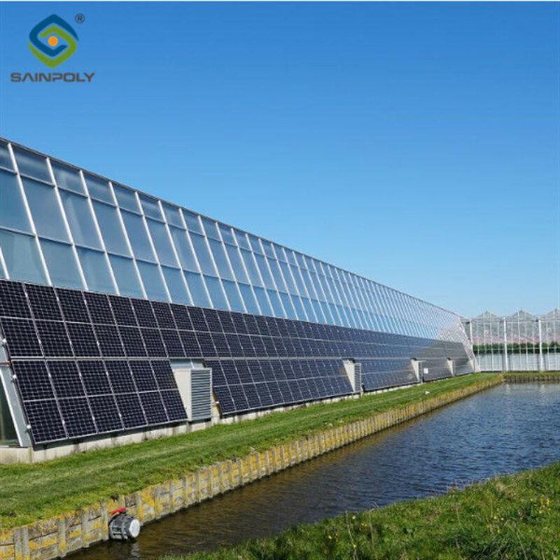 Customizable Winter Glass Solar Cell Greenhouse With Automation System