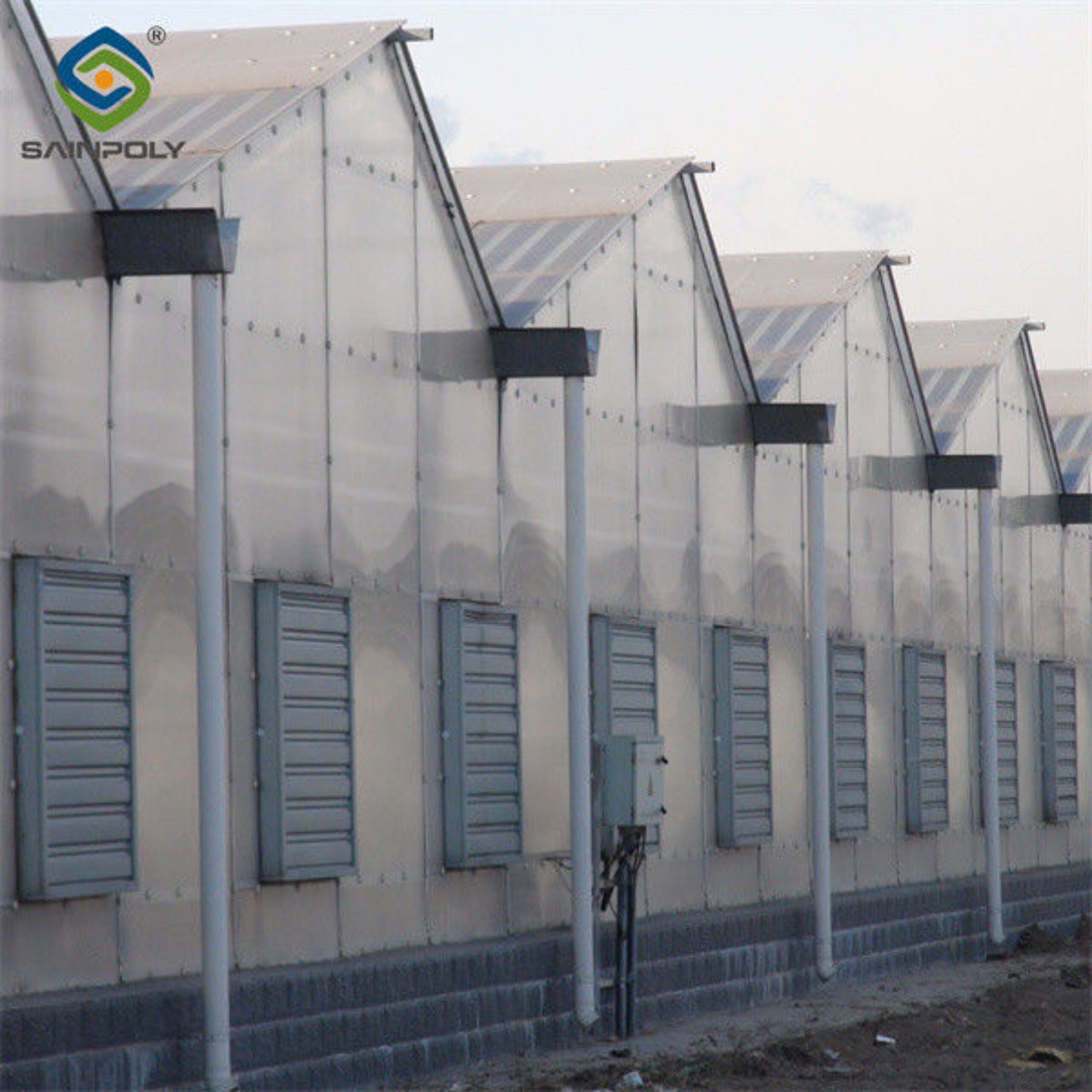 Customizable Winter Glass Solar Cell Greenhouse With Automation System