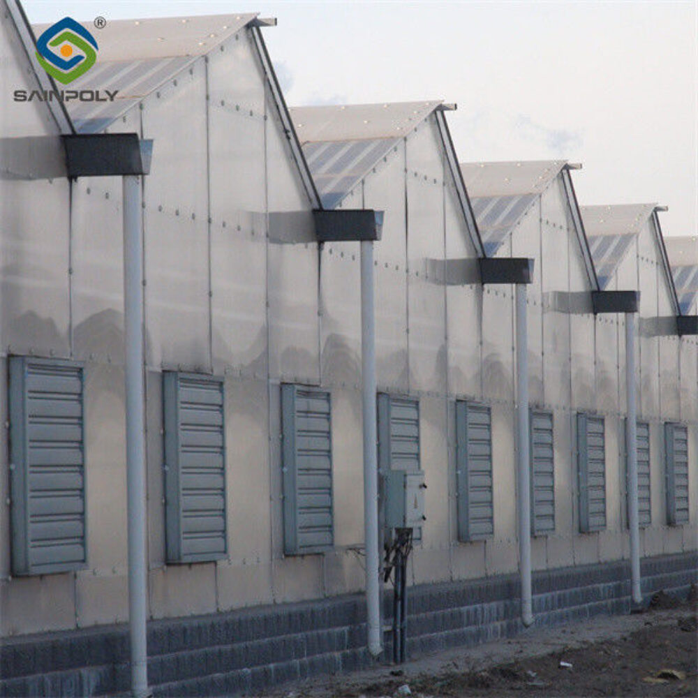 Customizable Winter Glass Solar Cell Greenhouse With Automation System