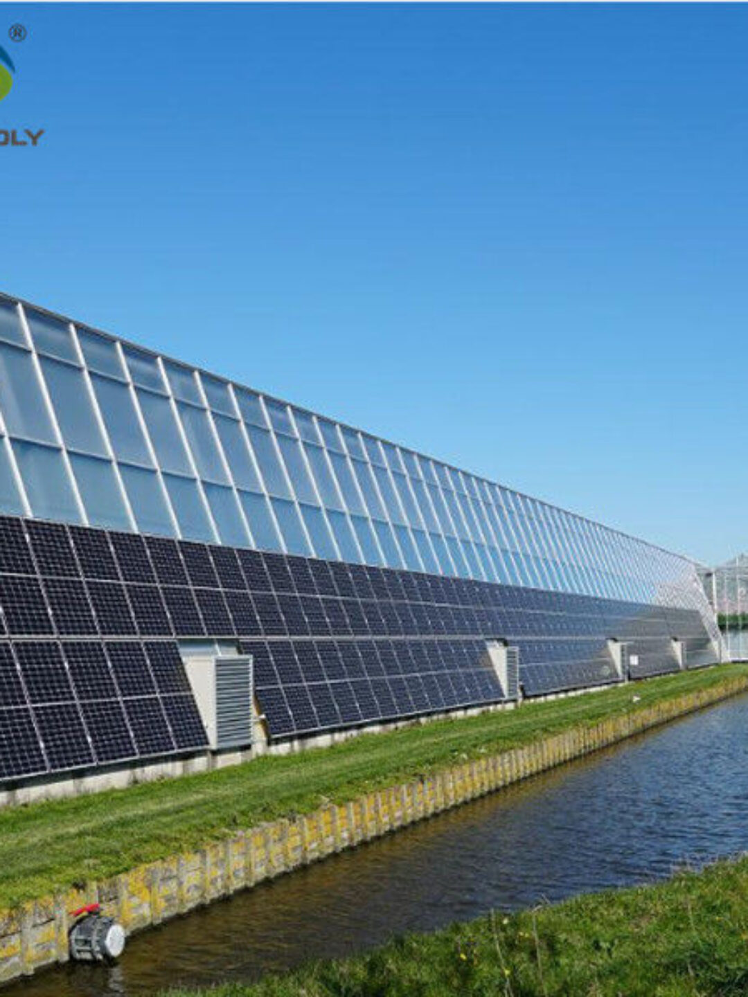 Customizable Winter Glass Solar Cell Greenhouse With Automation System