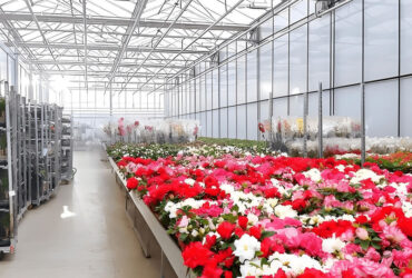 Customized Flower Green House Easy Assembly Plant Greenhouses