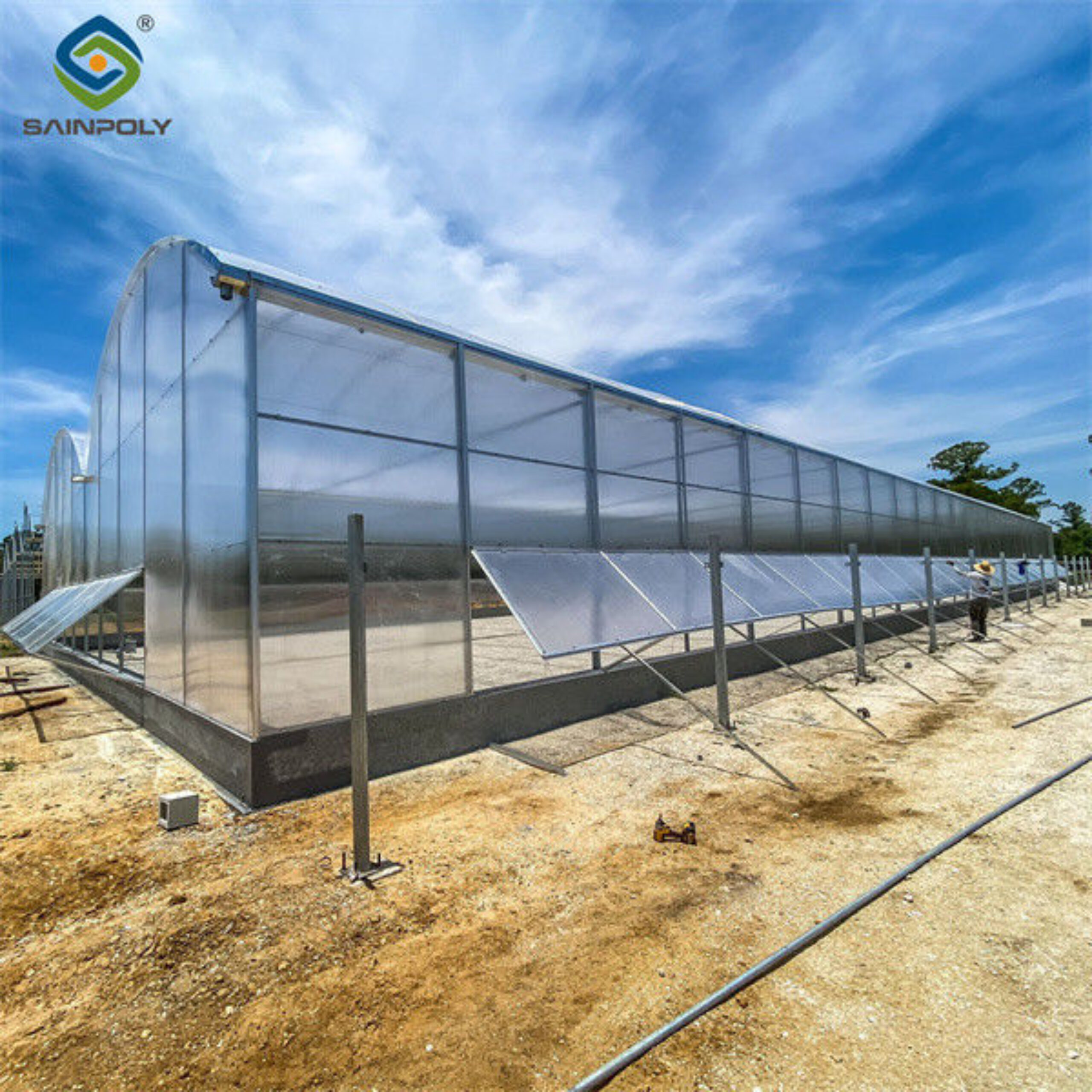 Easy Install Agriculture Green House With Smart Control Systems