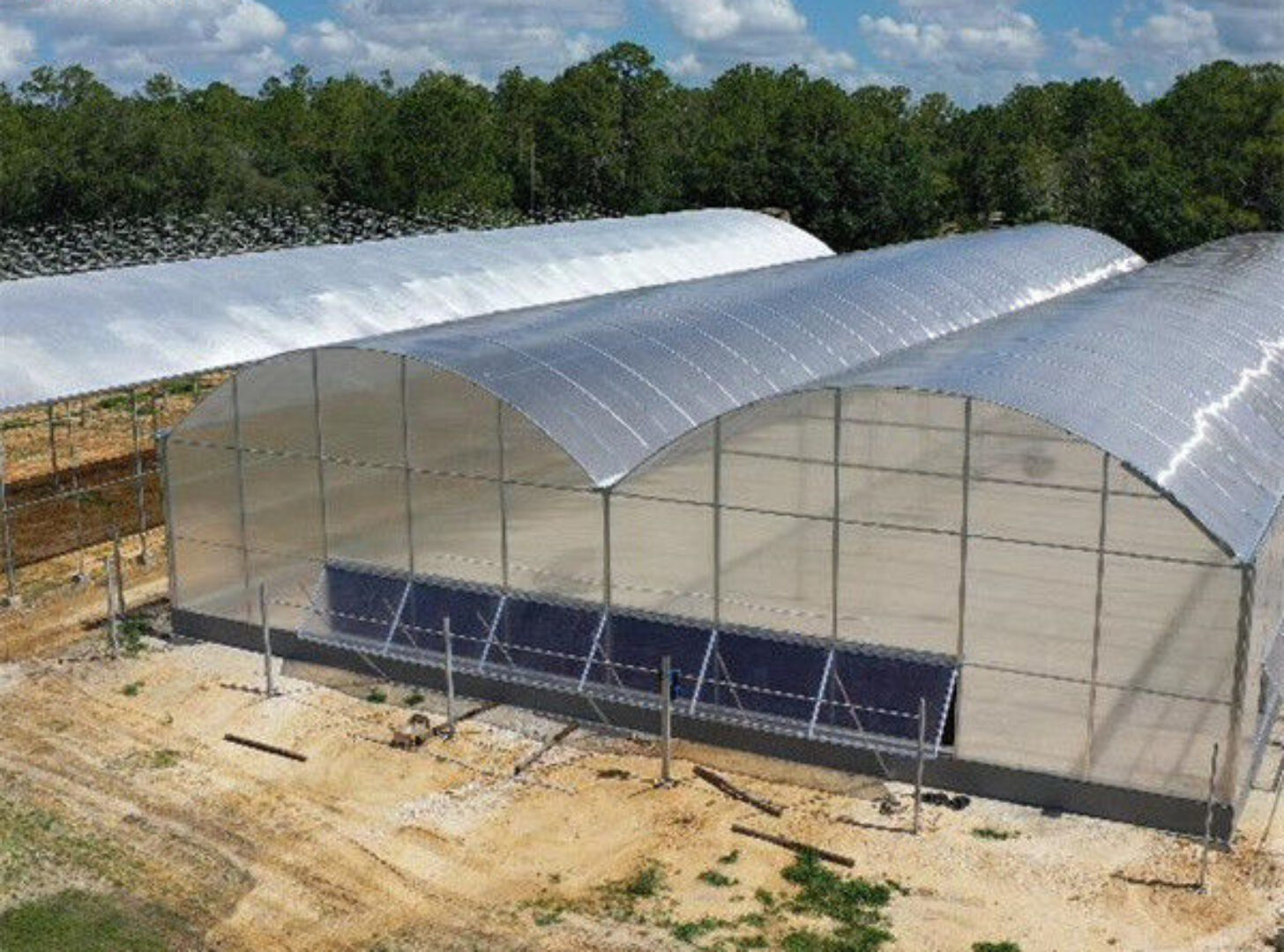 Easy Install Agriculture Green House With Smart Control Systems