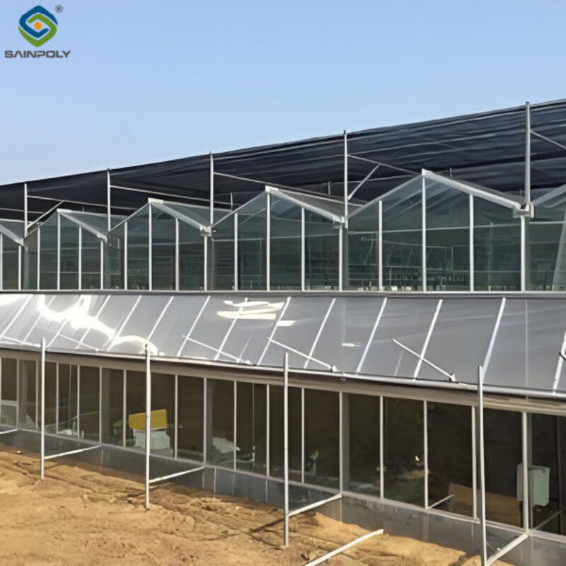 Energy Venlo Style Greenhouse Design Suitable for Large Scale Agricultural Production Enhancing Plant