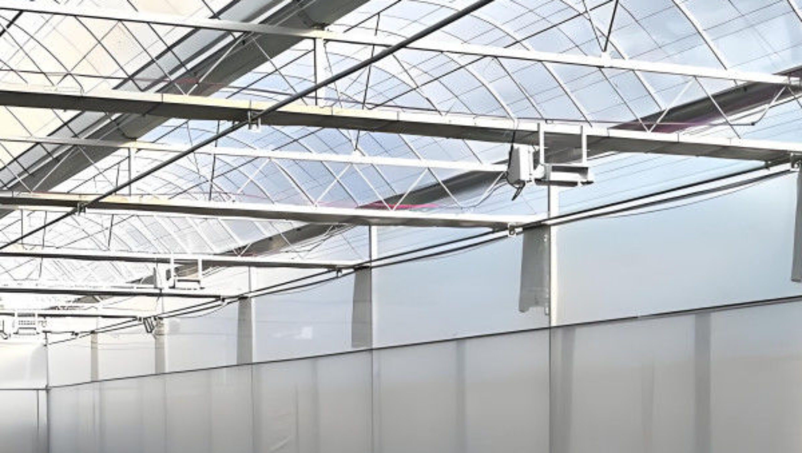 Film Covering Intelligent Greenhouse Waterproof With Automatic Electric Systems