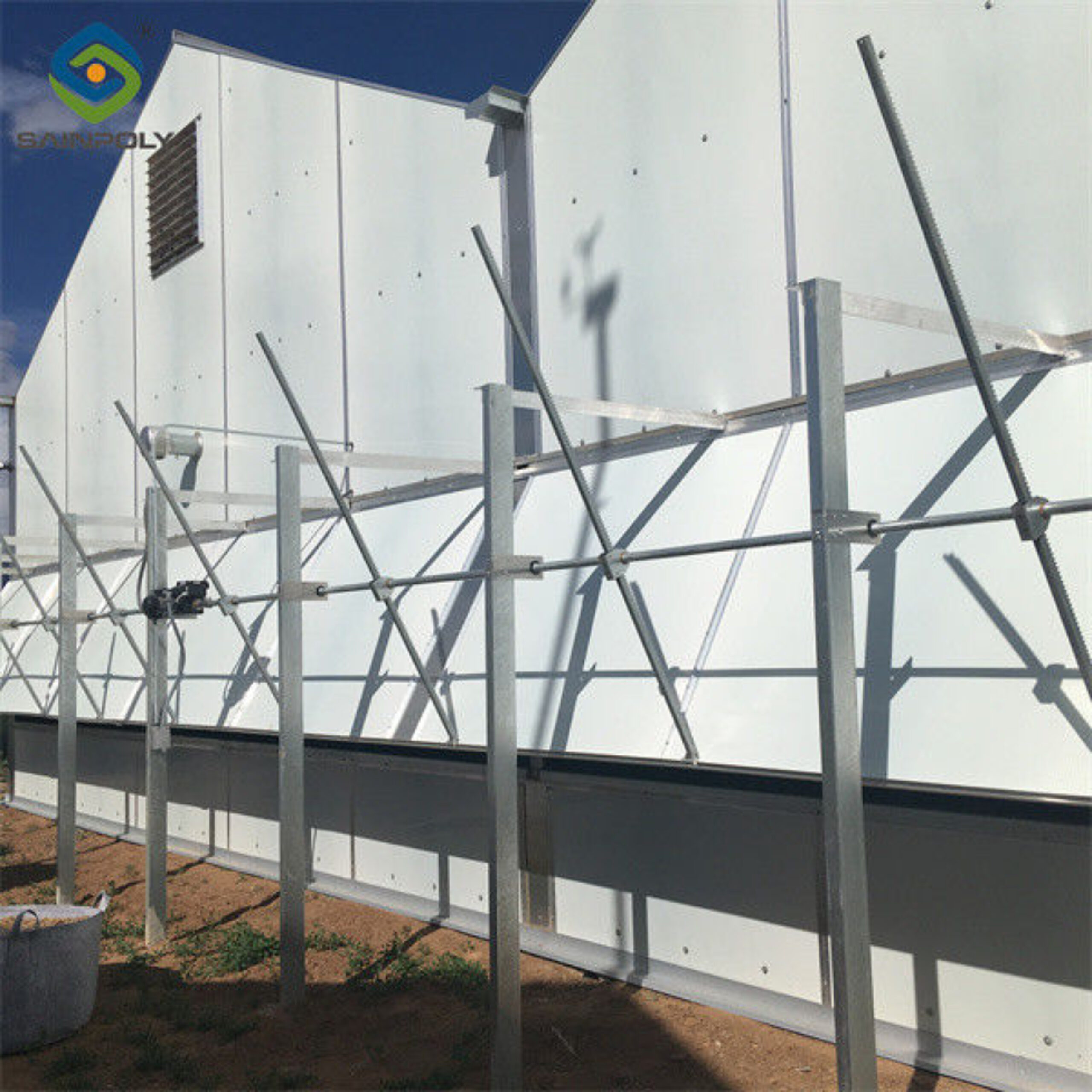 Fully Automated Light Deprivation Greenhouses With Blackout System For Herb