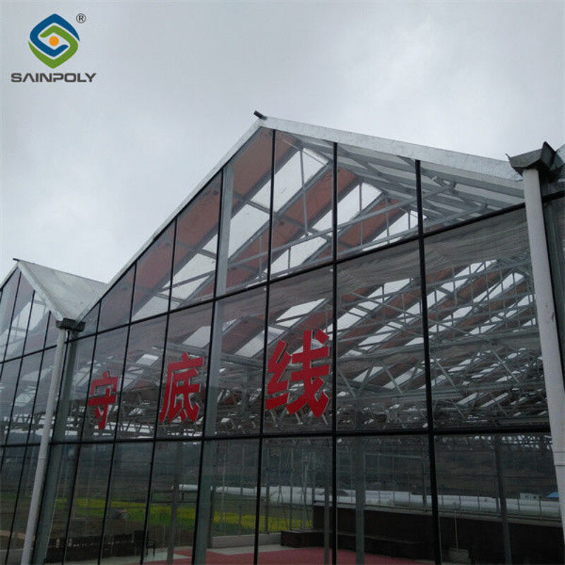Good Insulation Multi Span Photovoltaic Greenhouse For Saving Power