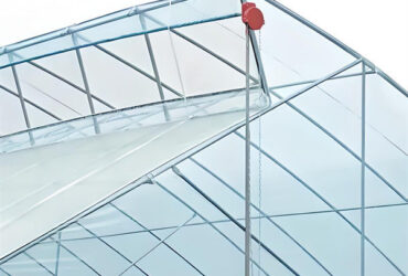 Gothic Frame Greenhouse Large Size Agricultural Multi Span Plastic Film Greenhouse