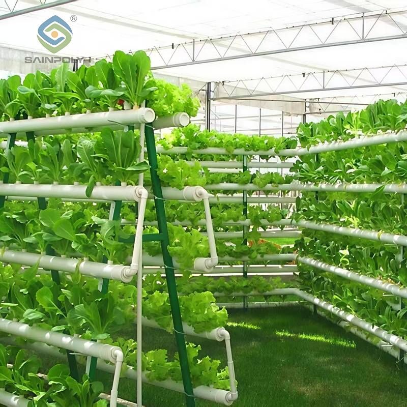 High Space Utilization Vertical Hydroponic Greenhouse