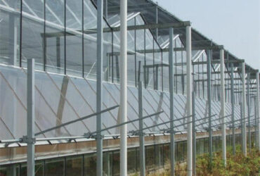 High Strength Agricultural Glass Greenhouse Venlo Type Easy Installation