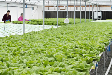 High Yield Large Vertical Hydroponic Greenhouse Soilless Cultivation