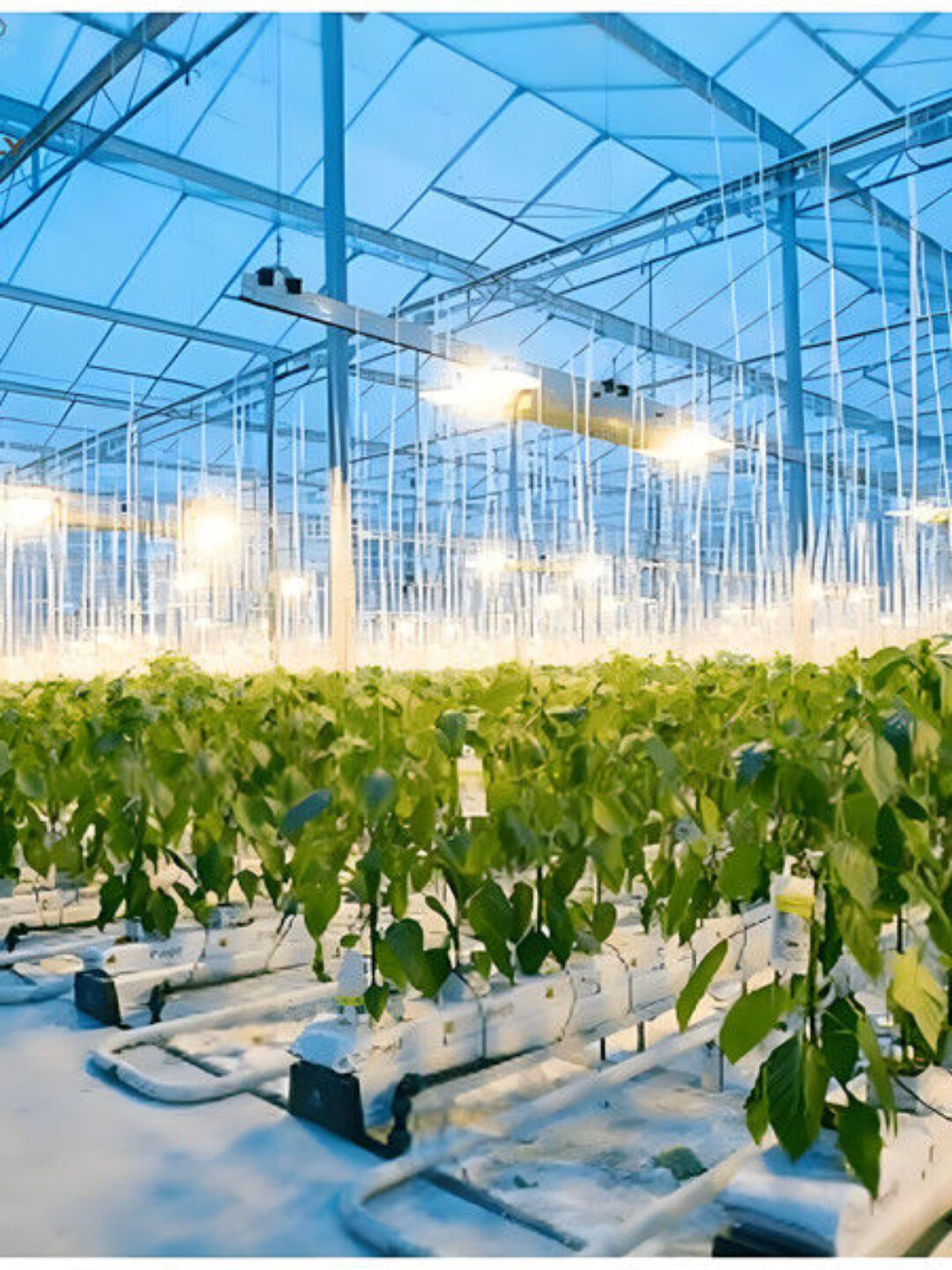 High Yield Large Vertical Hydroponic Greenhouse Soilless Cultivation
