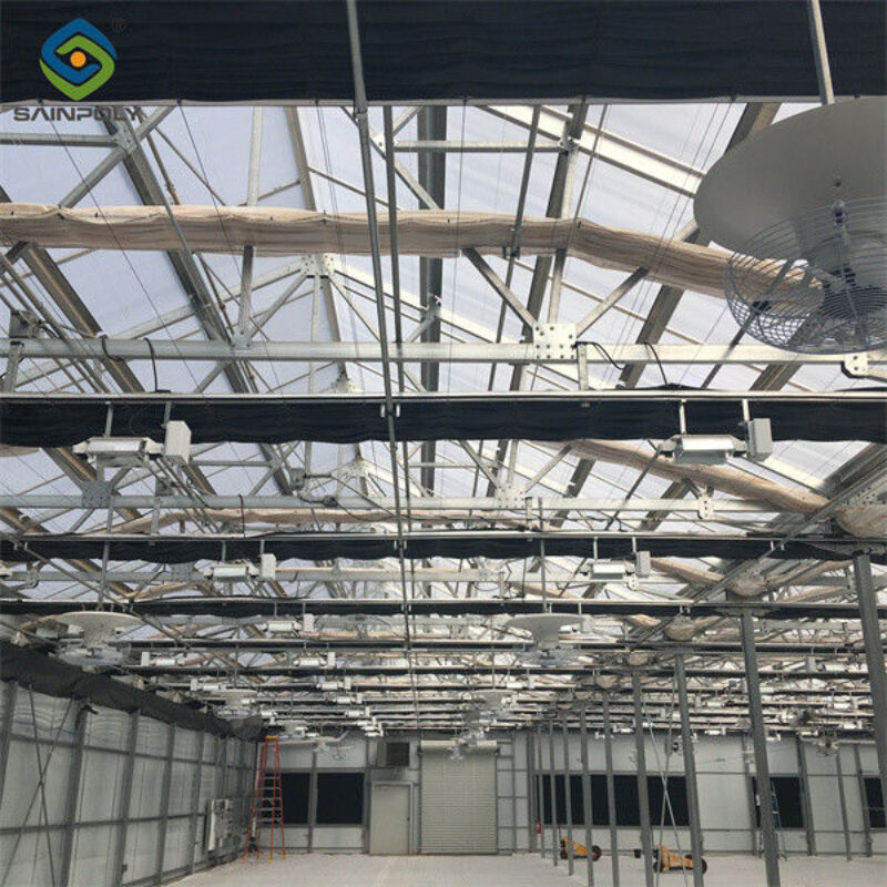 Interior Light Dep Greenhouse With Block Sunshine Systems