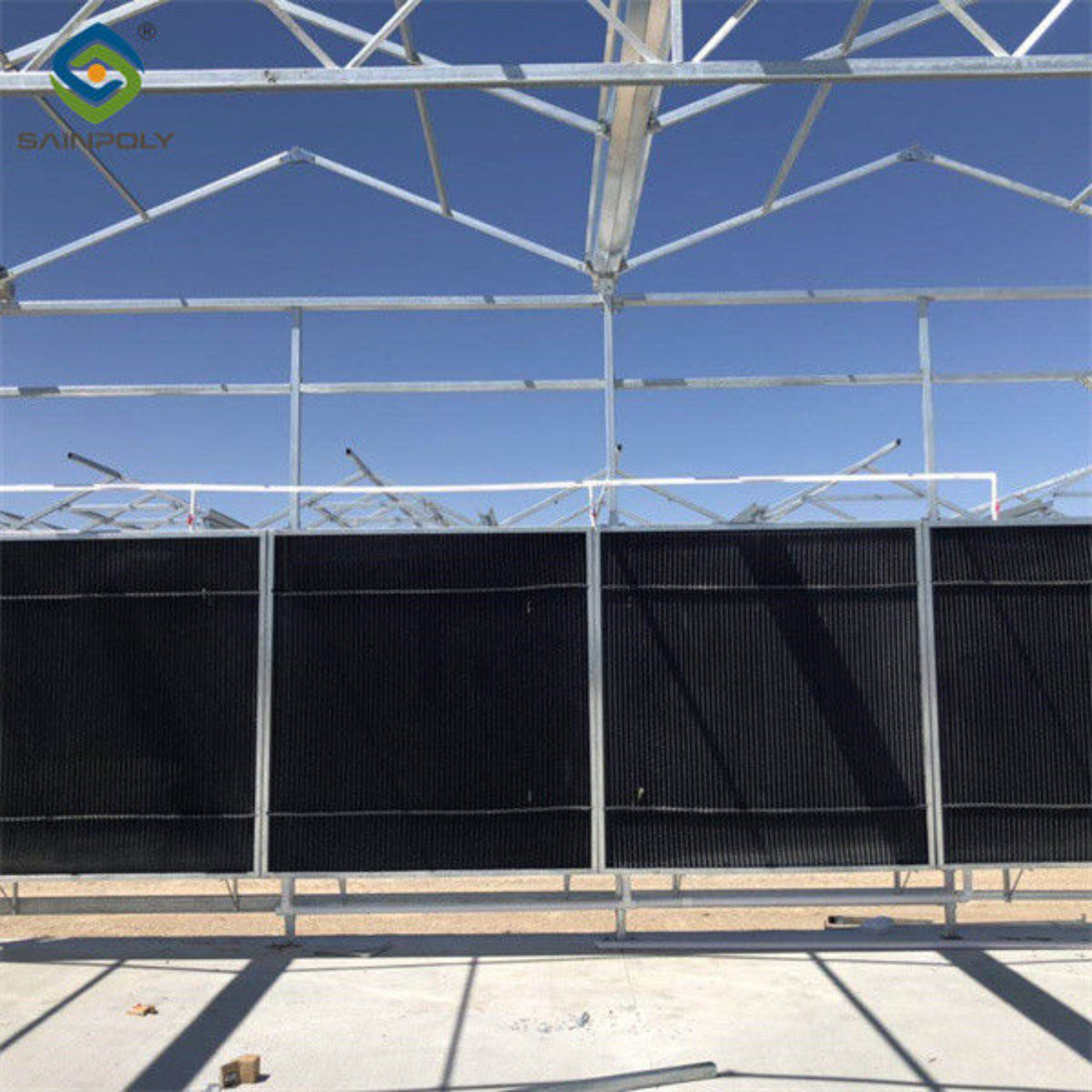 Interior Light Dep Greenhouse With Block Sunshine Systems