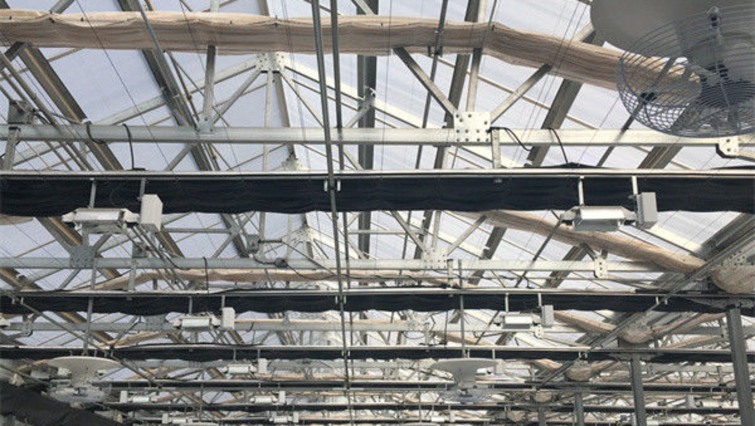 Interior Light Dep Greenhouse With Block Sunshine Systems