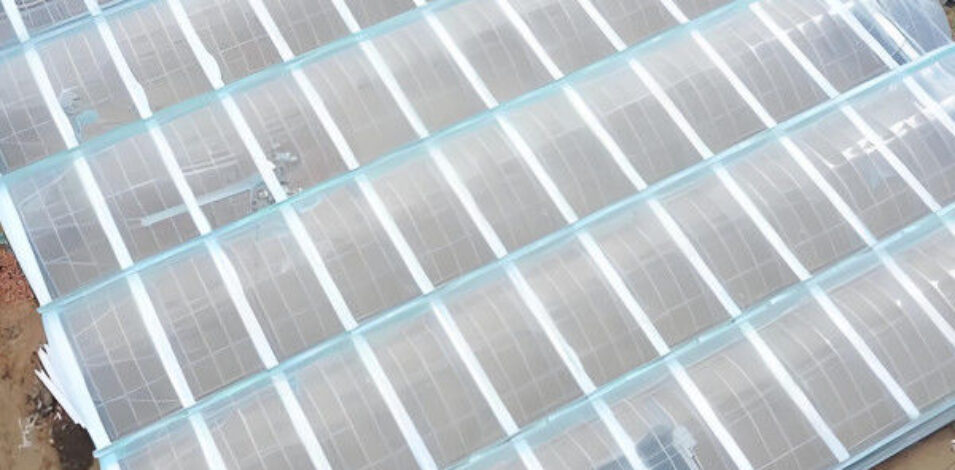 Large Commercial Greenhouse With Hydroponic Growing System