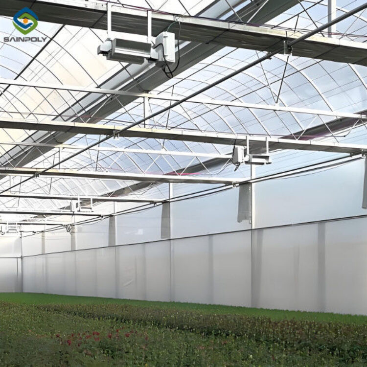 Large Commercial Greenhouse With Hydroponic Growing System