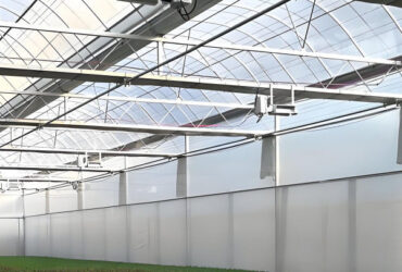 Large Commercial Greenhouse With Hydroponic Growing System