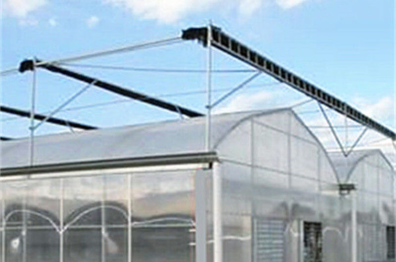 Large Multi Span Hydroponic PC Sheet Greenhouse Snow Resistance Sturdy Structure