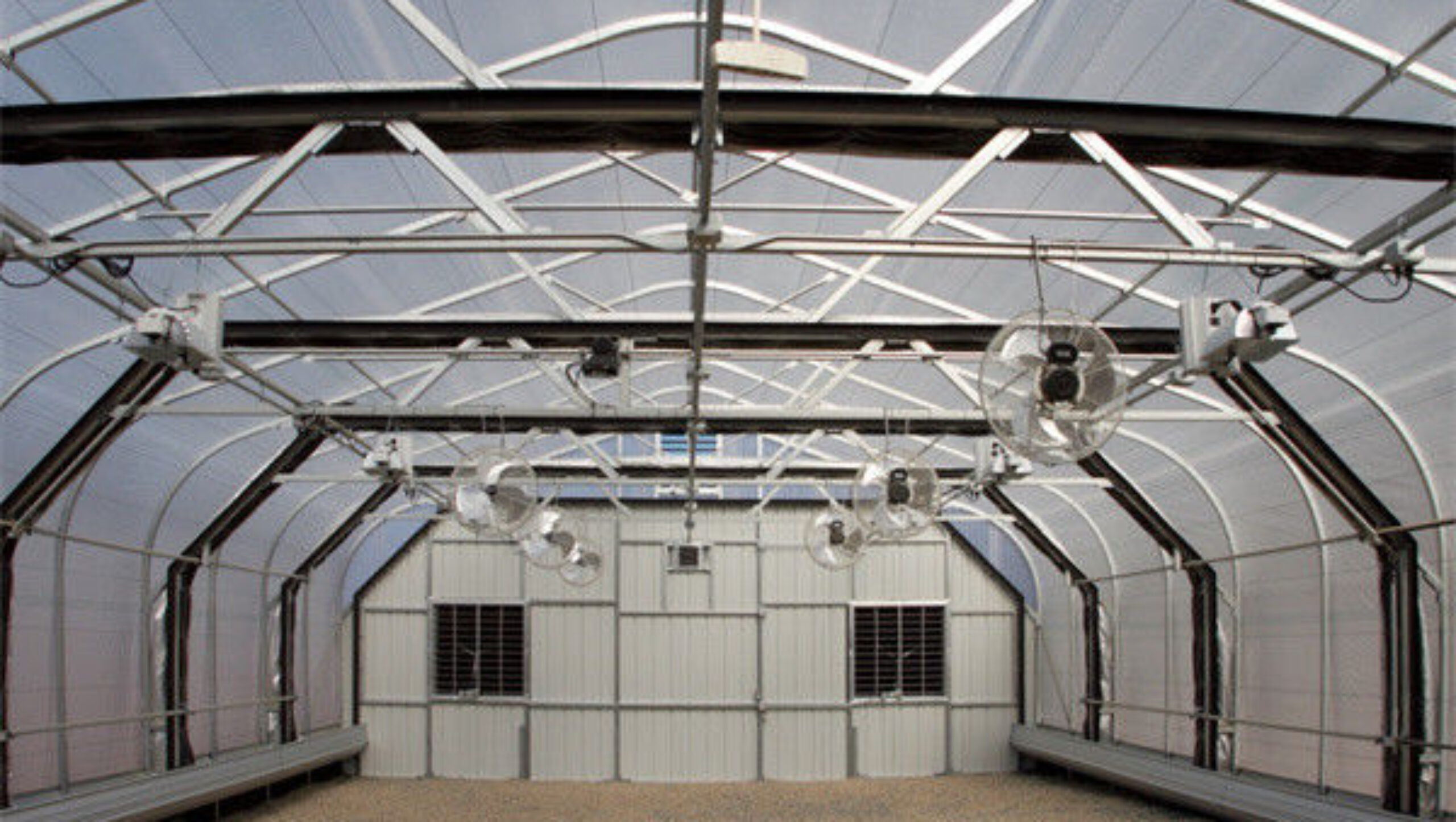 Large Size Blackout System Greenhouse With Electric Systems