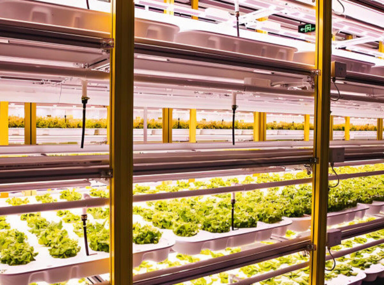 Lettuce Vegetable Growing Smart Greenhouse Farming Greenhouse With Steel Frame