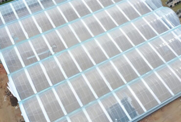 Modern Multi-span Plastic Film Greenhouse Frame Structure For Commercial Agriculture