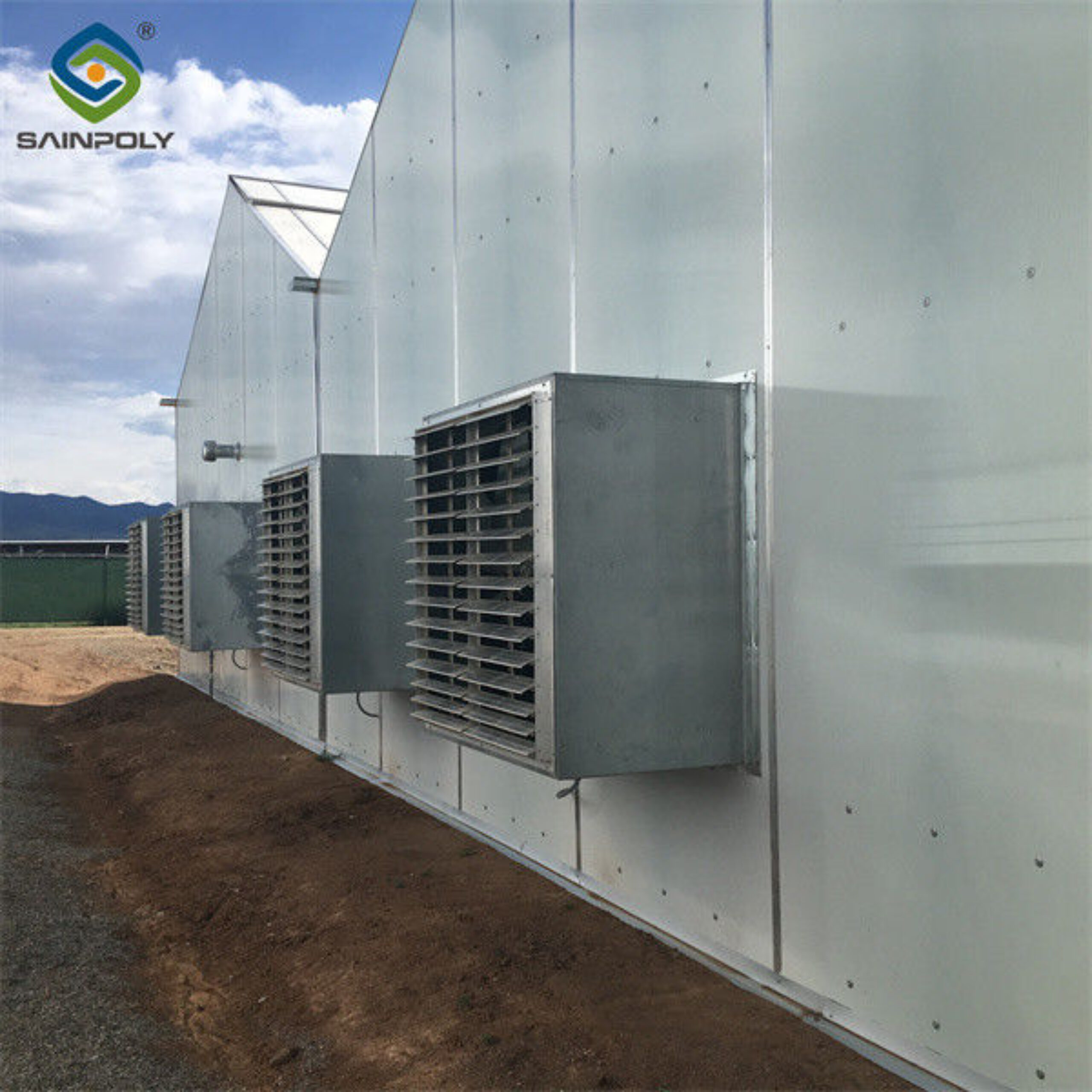 Multi Span Auto Blackout Greenhouse 3 Layers With Steel Structure