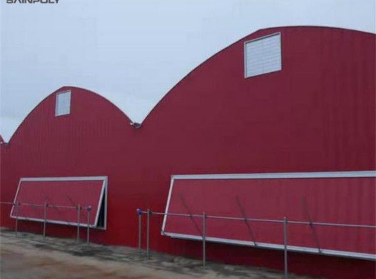 Multi Span Auto Blackout Greenhouse 3 Layers With Steel Structure