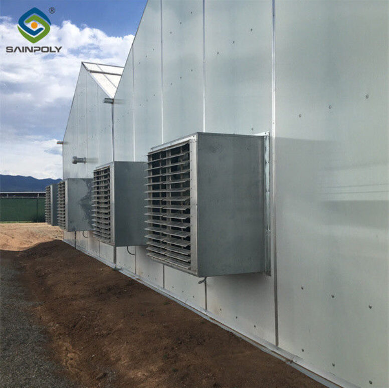 Multi Span Auto Blackout Greenhouse 3 Layers With Steel Structure