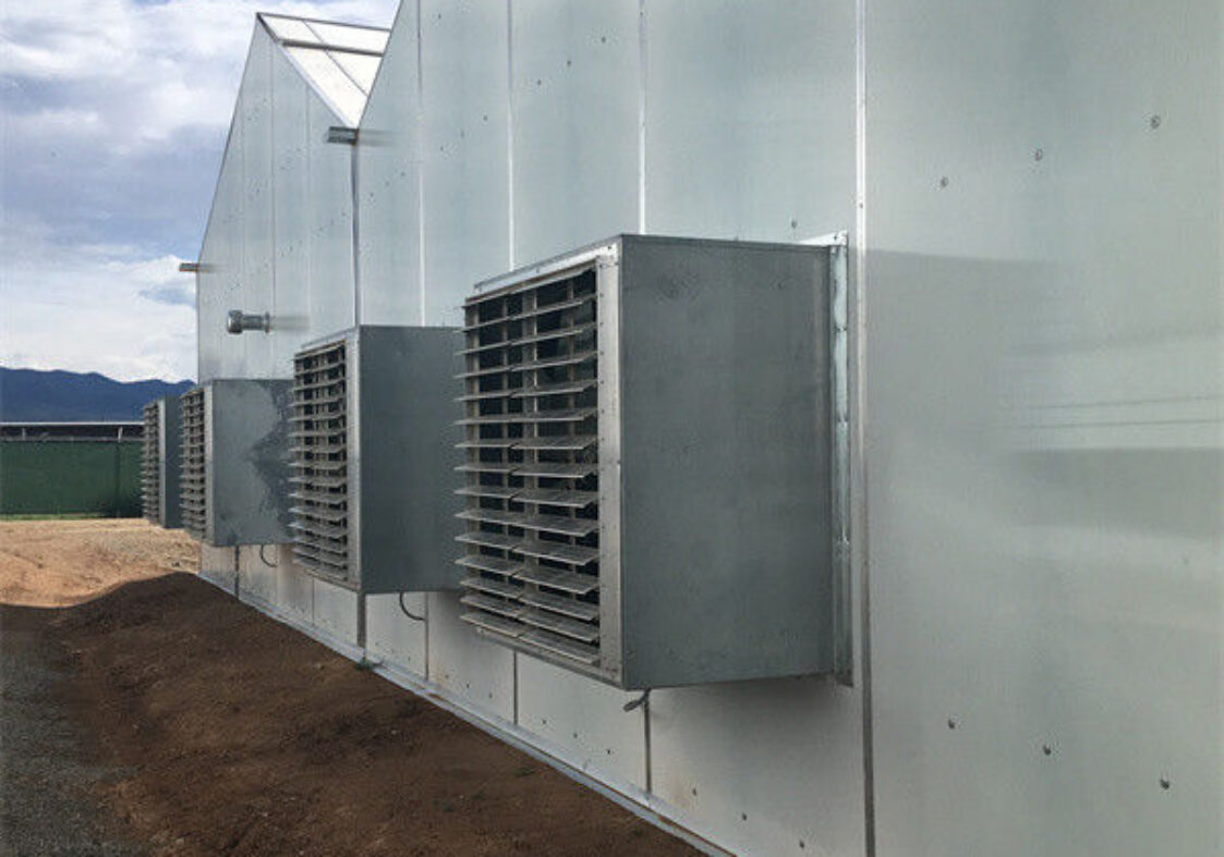 Multi Span Auto Blackout Greenhouse 3 Layers With Steel Structure