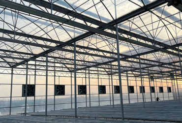 Multi-Span Greenhouse with Climate Control and Integrated Fertigation