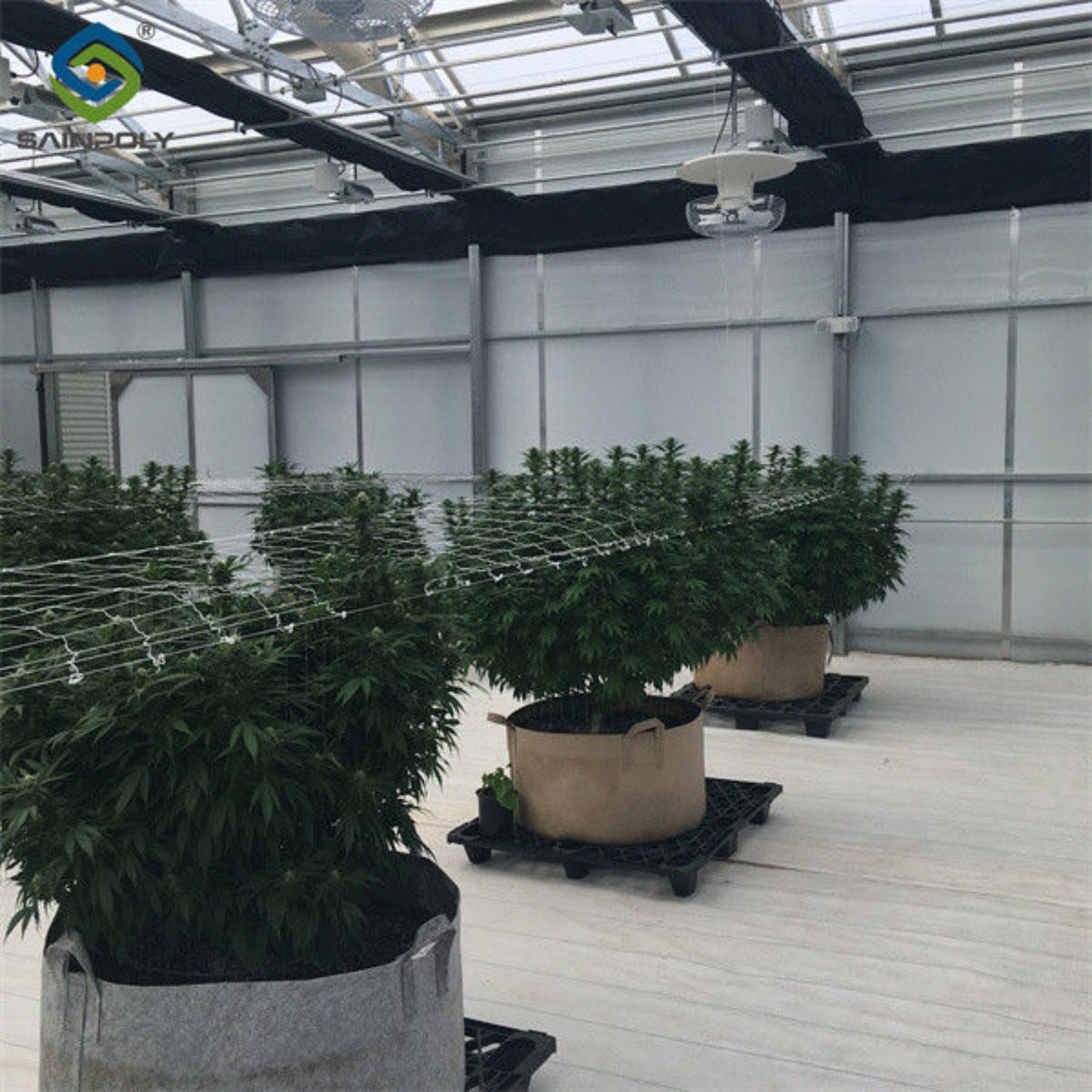 OME Multi Span Single Span Light Deprivation Greenhouse Easy To Install