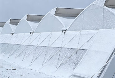 Sawtooth Greenhouse with Automated Climate and Fertigation
