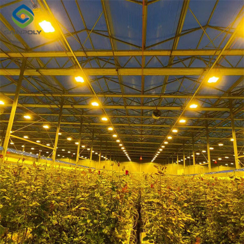 Stronger Structure Flower Greenhouse Waterproofing Weather Resistant