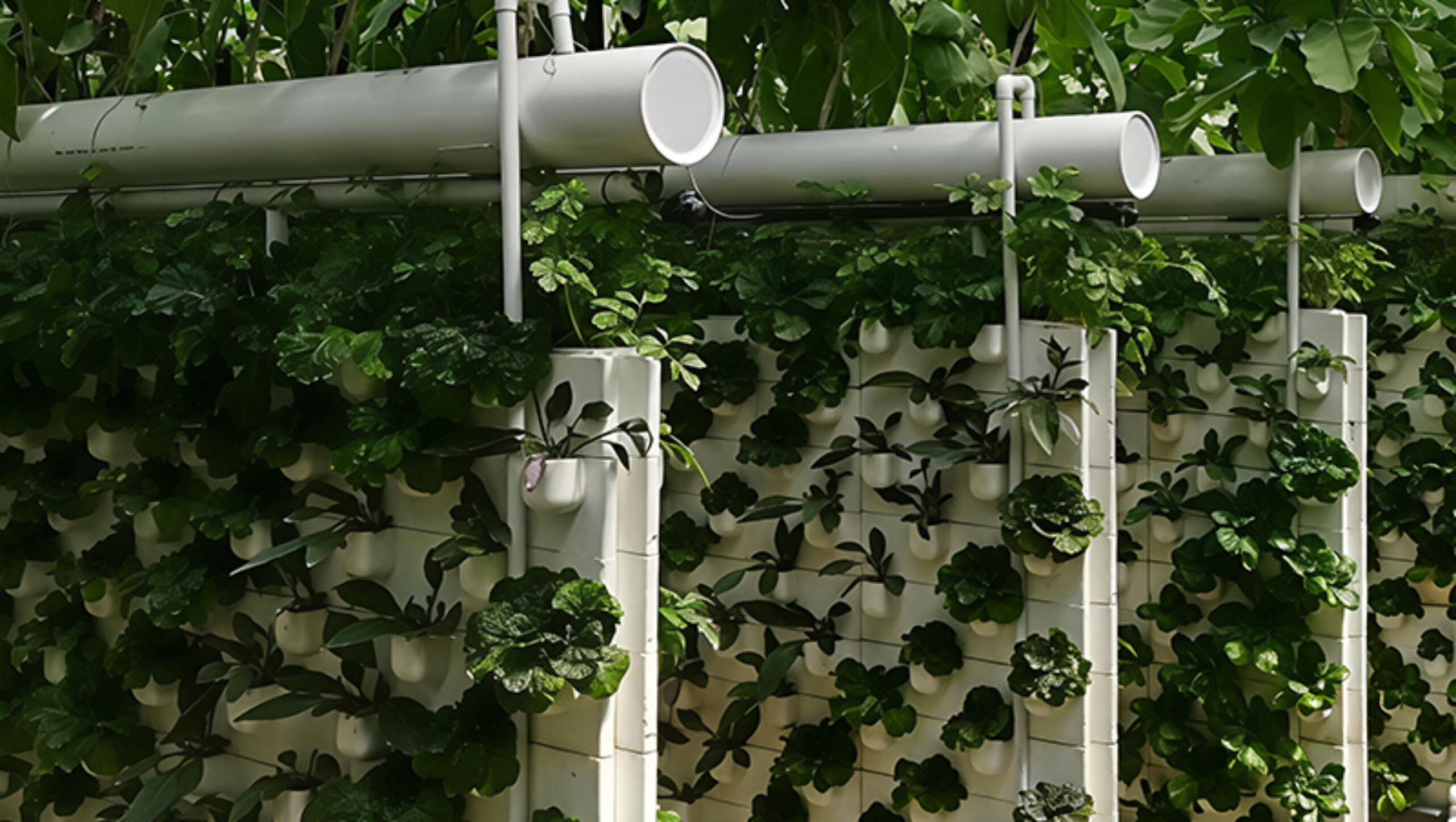 Vertical Hydroponic greenhouse is equipped with intelligent circulating liquid supply and layered