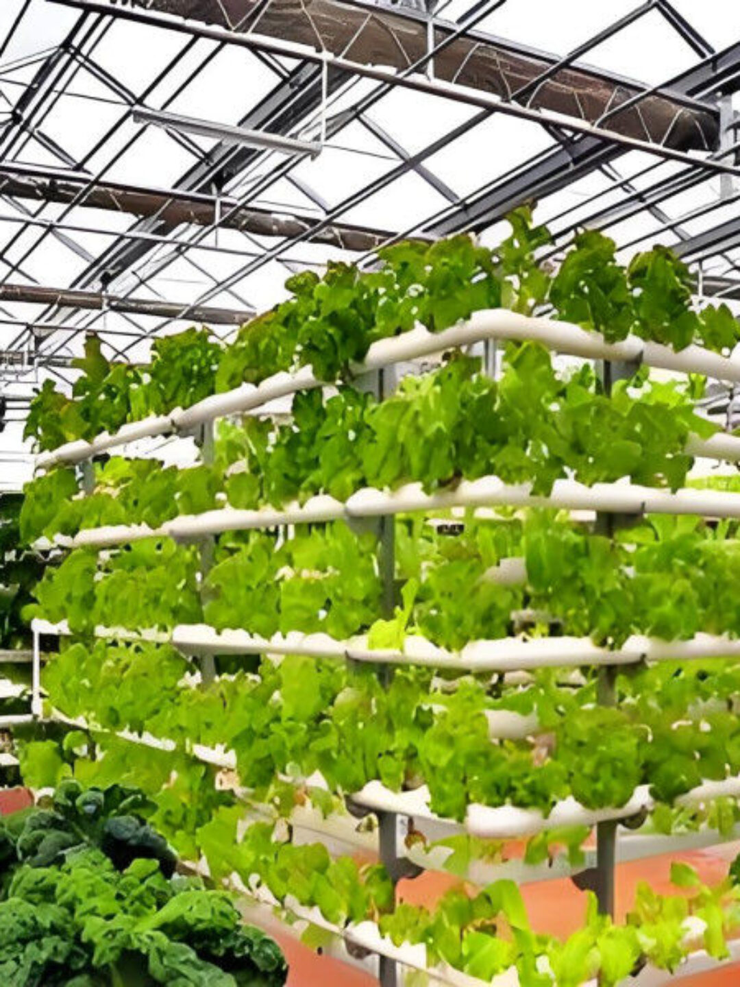 Weather Resistance Hydroponic System Greenhouse Multispan For Planting