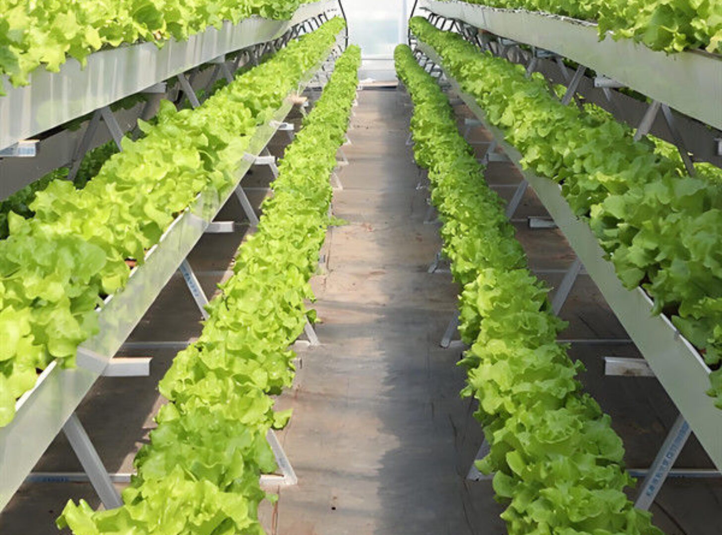 Weather Resistance Hydroponic System Greenhouse Multispan For Planting