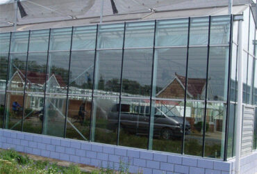 Weather Resistance Venlo Type Greenhouse With Hot Galvanized Steel Structure